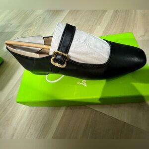Sam Edelman • Michaela Black Leather Shoes